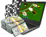 Online blackjack deposits icon