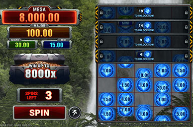 Ruby Fortune Jurassic Park